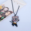 Keychain, mask, rabbit, necklace, pendant