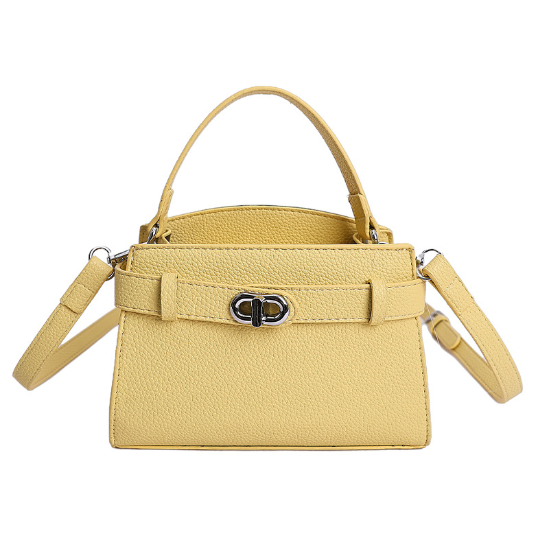 Textura de alta calidad nicho bolso de mano pequeño bolso de mujer nuevo ligeramente lujoso estampado lichi bolso Kylie bolso de mochila de estilo exterior