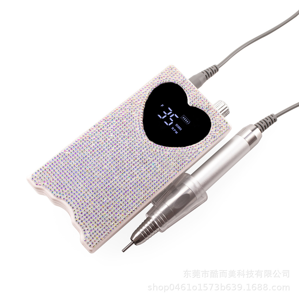 Pequeño Libro Rojo recomienda máquina de pulido de uñas sin escobillas con taladro portátil frente peeling pulido removedor de esmalte de uñas removedor de uñas