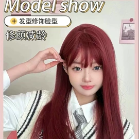 假发长卷发;长直发假发;假发马尾