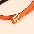 ②orange + black