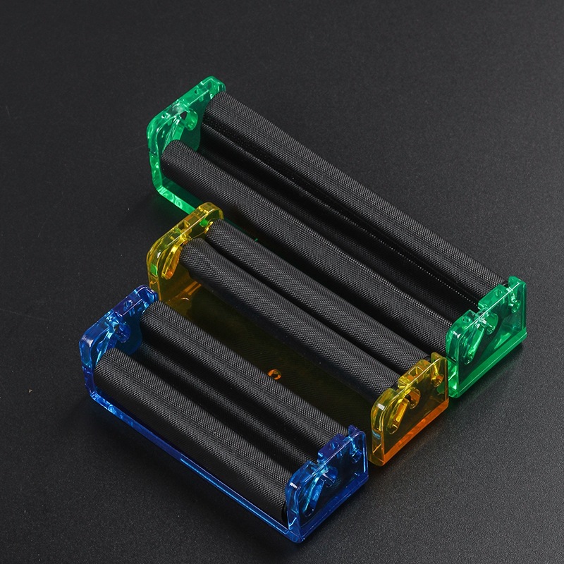 Fabricante de cigarrillos de plástico 70mm 78mm 110mm portátil mini máquina de cigarrillos manual suministro directo