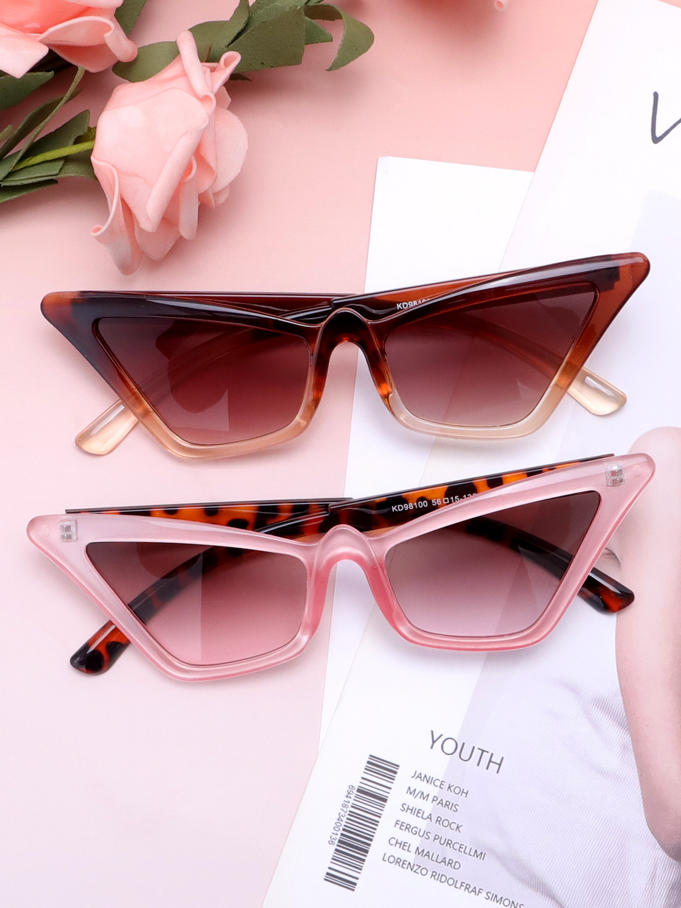 50g Weight Full Frame Glasses Structure Sunglasses Classification UV400 Protection, Resin Lens Material Butterfly Frame Glasses Style Casual, Outdoor, Selfie Occasion Color Block, Solid Color Pattern Unisex Gender Cool Style Style Cool Style Color Block Solid Color UV400 Protection Resin Butterfly Frame Full Frame Women's Sunglasses 14