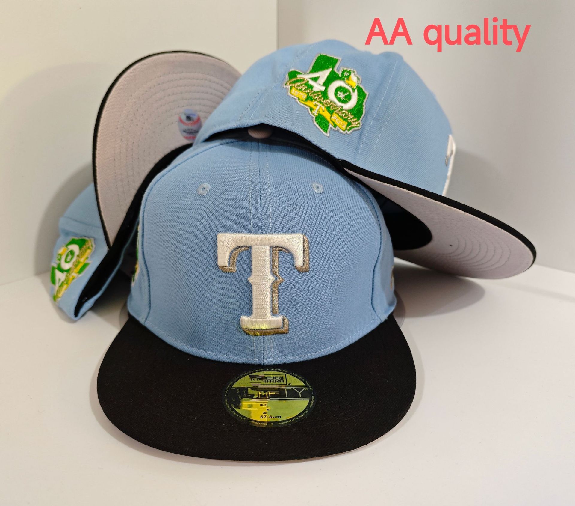 Gorra de Béisbol de Comercio Transfronterizo al por Mayor 2025, con Bordado de Letras con Patrón AA, Gorra de Visera Plana Moderna para Hombre image 49