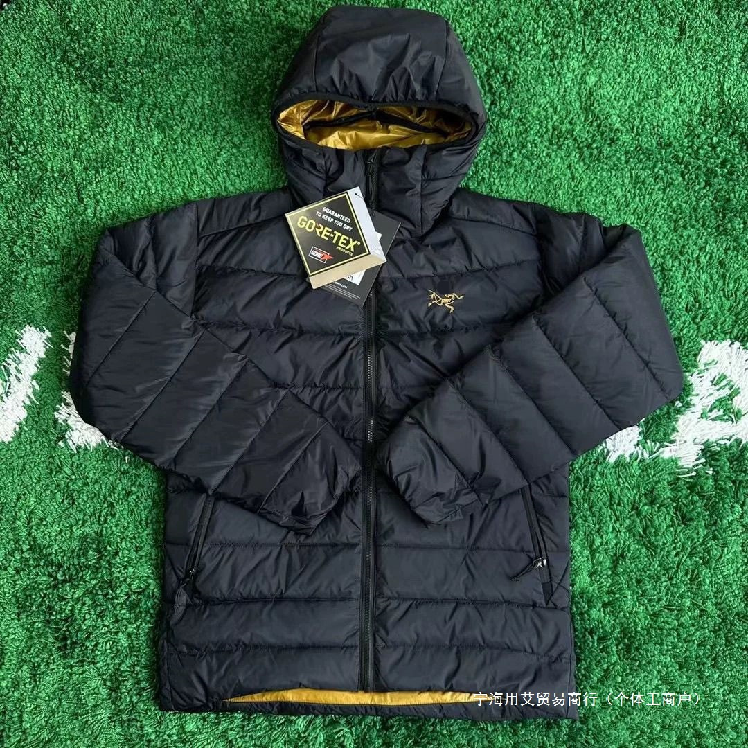 225 Top invierno más reciente versión de hogar de pájaros dorados negros de pluma de algodón para hombres y mujeres caliente de invierno