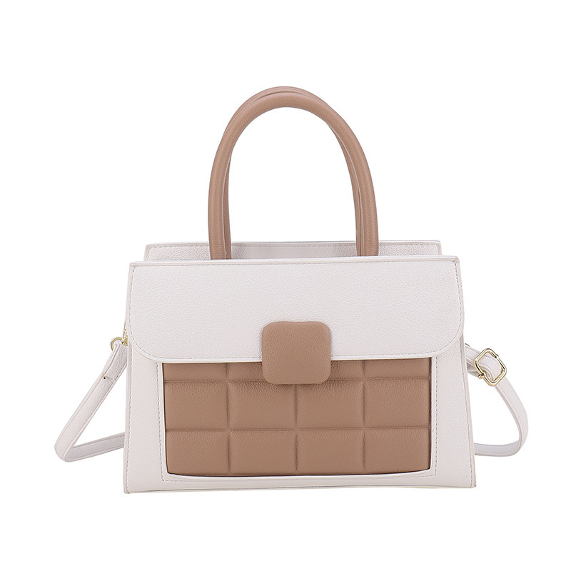 Bolso de color en contraste 2024 moda transfronteriza nuevo bolso de un solo hombro bolso de mensajero Lingge bolso de dama ladies bags