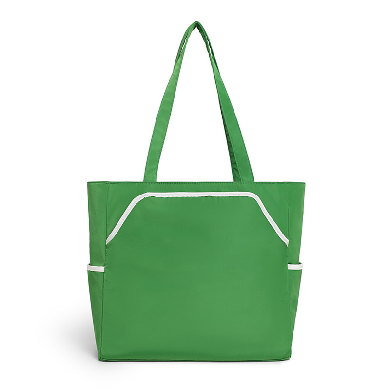 Bolsa de tenis de hombro único de gran capacidad de almacenamiento bolsa de pelota picada de alto valor facial de mujeres al aire libre bolsa de bádminton de hombro