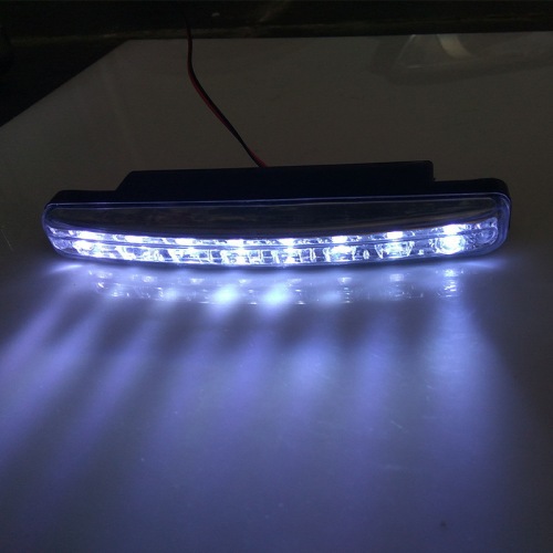 Source Factory Automotive LED Daytime Running Lights Universal Decorative Lights 8LED Center Lamp Daytime Running Lights Small 8 Lights