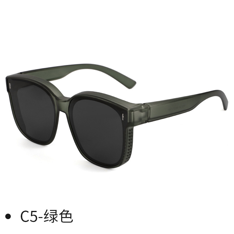 套镜新品网红同款偏光驾驶镜时尚大框防晒近视眼镜太阳镜厂家直发|undefined