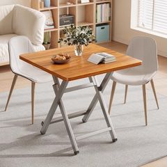 小さなテーブル、折りたたみテーブル、ダイニングテーブル、家庭用シンプルラウンドテーブル、賃貸住宅、屋外ポータブル屋台、食事用正方形テーブル