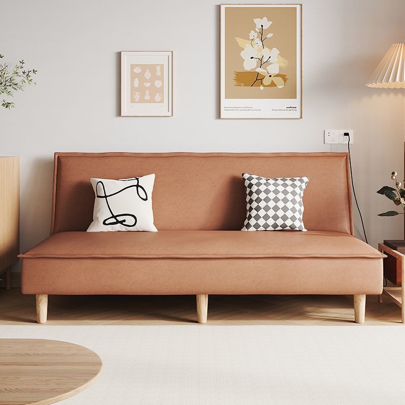 New Cat Claw Leather Foldable Sofa Bed All-In-One Multi-Functional Small Apartment Rental Apartment Building Sofa