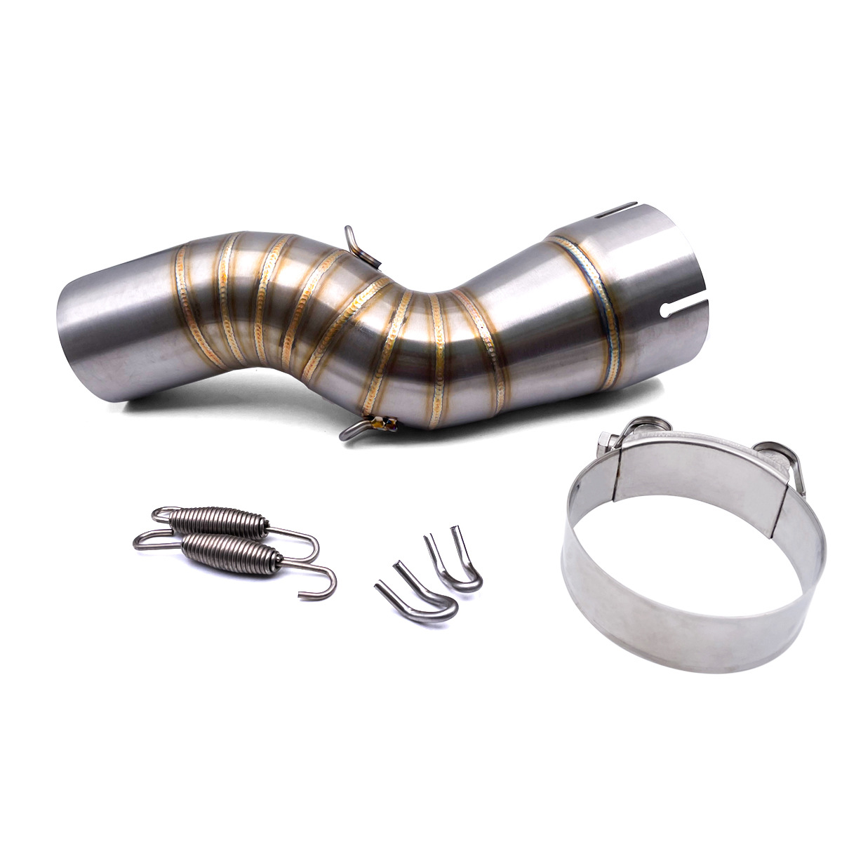 Applicable to BMW R1200GS ADV 2013-2019 motorcycle modified exhaust pipe stainless steel middle section adapter