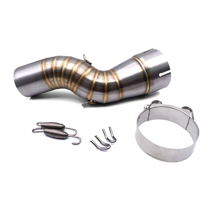 middle section adapter, Motorcycle exhaust pipe