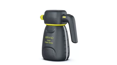 Car Wash Foam Electric Sprayer for Home and Car Use, Handheld Foam Sprayer for Watering and Gardening, Portable Car Cleaning Tool (Portable car washer) - black-and-yellow-color-combination-2l-foam-sprayer
