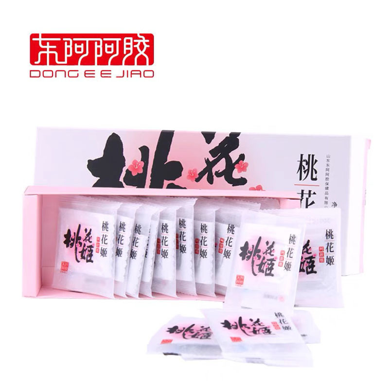 Peach Blossom Lady Ejiao Cake (Donkey-Hide Gelatin Paste) — Ready-to-Eat Herbal Confection Gift Box key features
