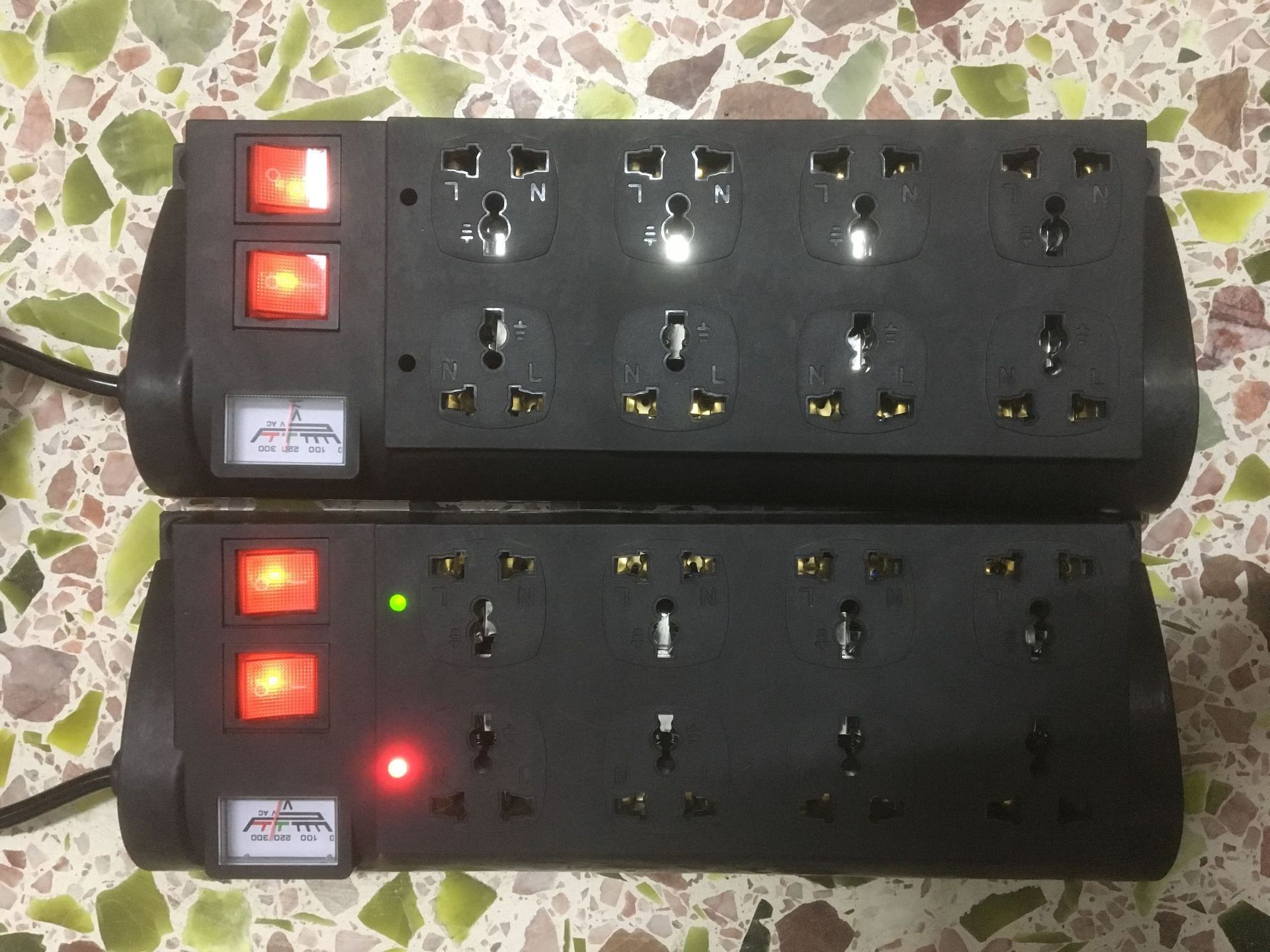 厂家直销外贸热销插座万能孔接线板开关出口专用插座