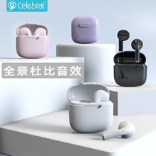 Celebrat高品质重低音无线蓝牙耳机时尚智能批发W25便携复古风