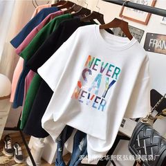 9.9枚の郵便代発女装半袖tシャツの露店ソース1元服夏の女性対外貿易服装卸売り
