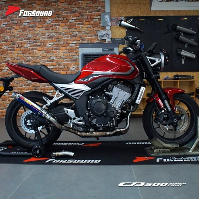 section stainless steel — Motorcycle exhaust pipe