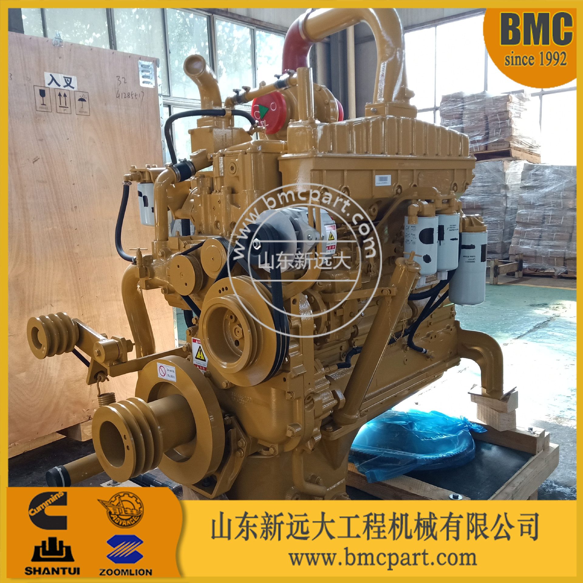 山推原厂发动机总成NT855-C280S10重庆康明斯SD22配件发动机