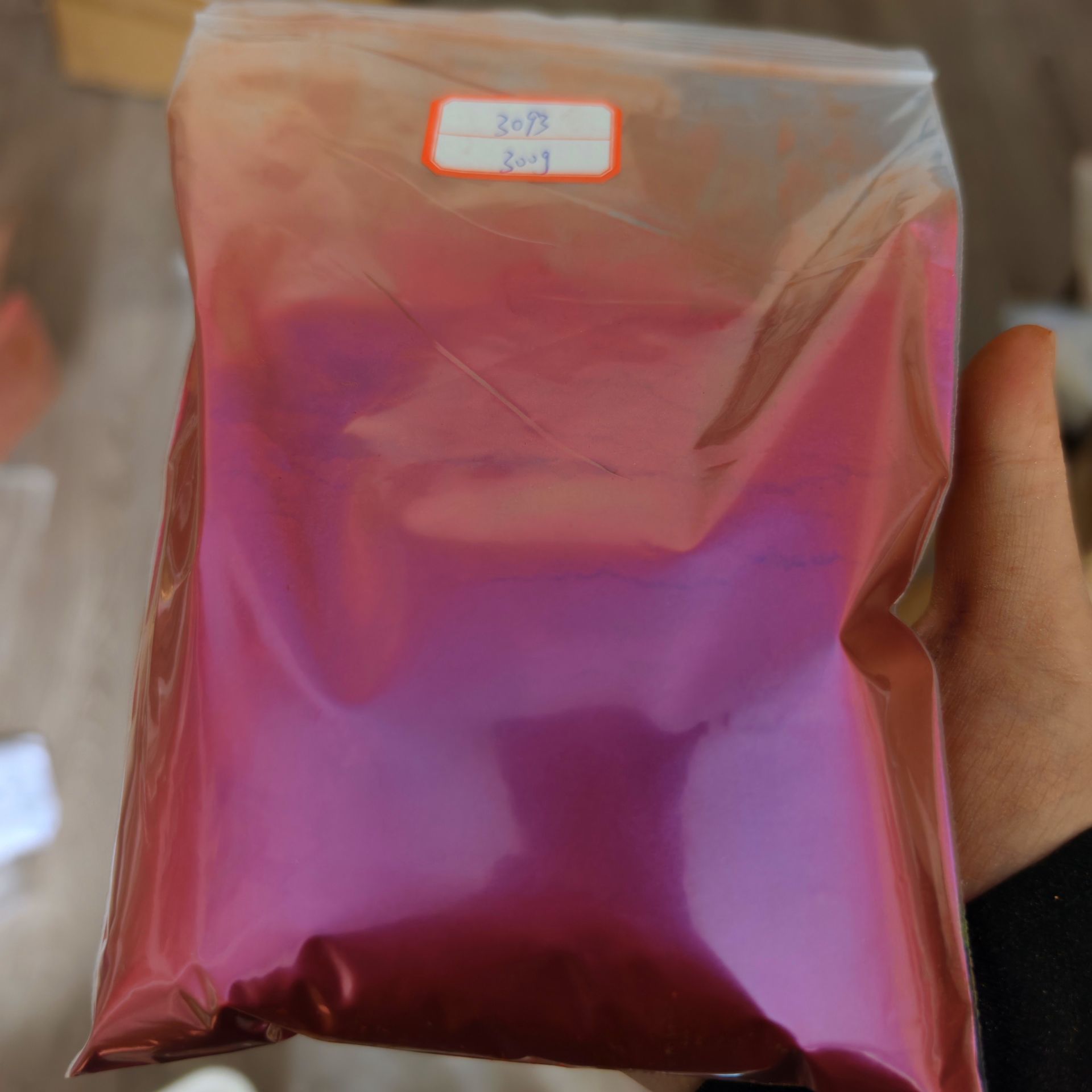 批发云母变色龙珠光粉 滴胶水彩火漆蜡油漆用珠光变色龙闪粉10g