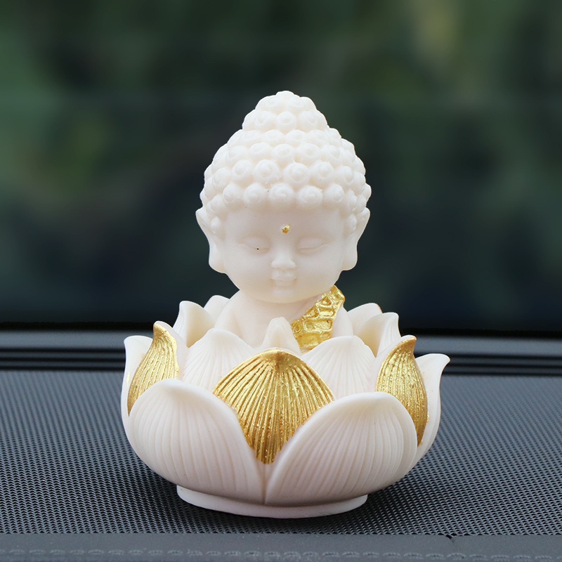 황금 부처 황금 연꽃