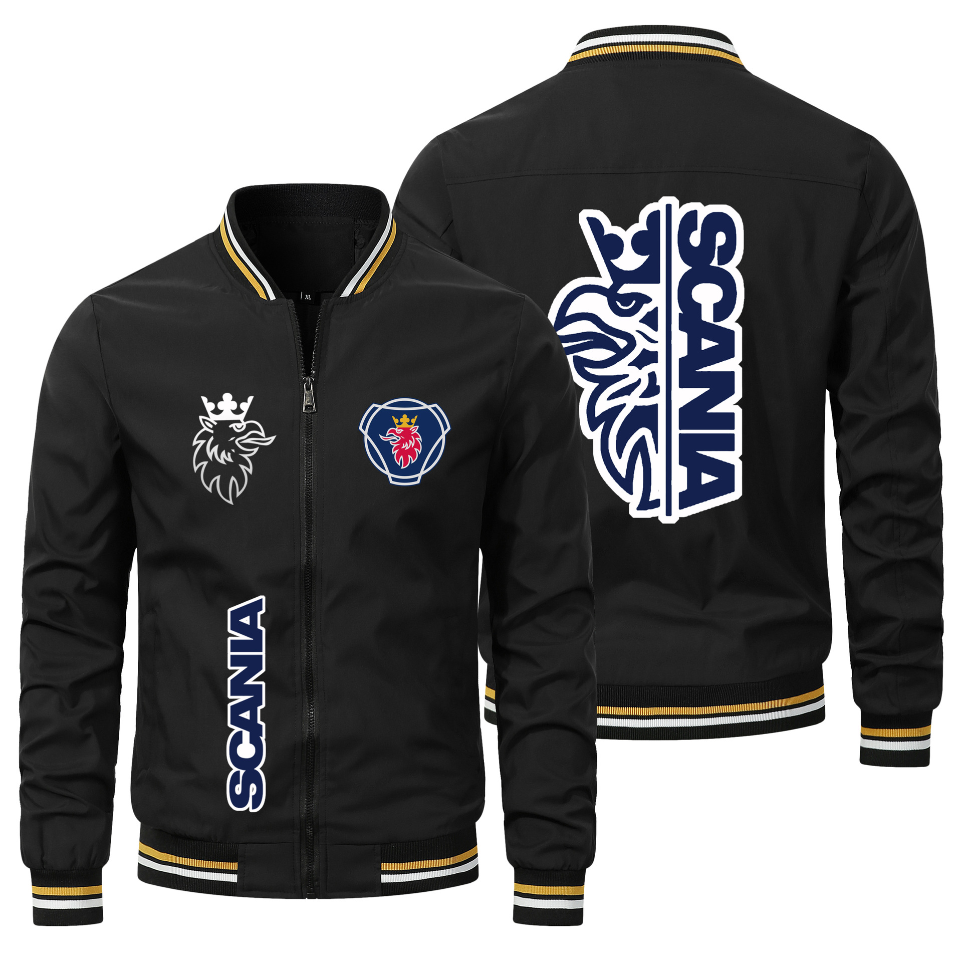 AliExpress Summer Thin Men's Work Clothes logo Set Casual Top Coat Cross-border Foreign Trade Jacket for Men