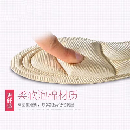 High Heel Pads - Anti-Slip & Foot Pain Relief - Shoe Size Adjustment - Ultra Soft & Comfortable Heel Lift