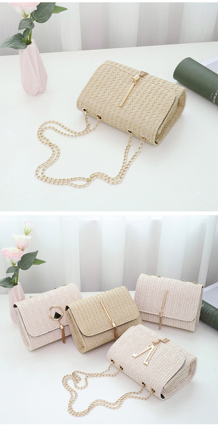 Women's Small Spring&summer Straw Fashion Shoulder Bag display picture 3
