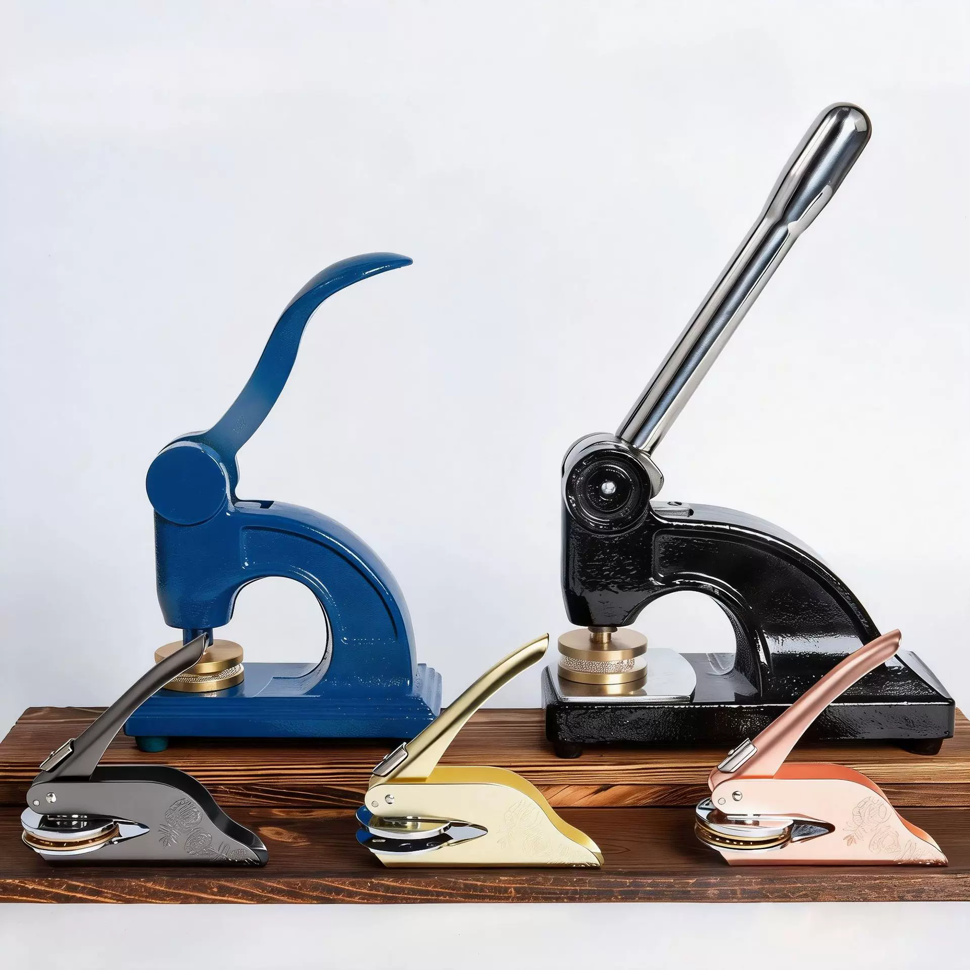 台式钢印台式重型钢印贴纸来图广告个性LOGO婚礼卡纸信封请帖印章