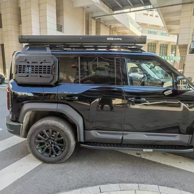 roof spotlight modification, Roof rack - side-mecha