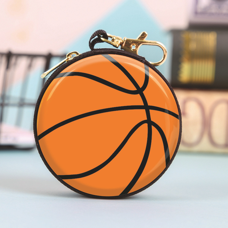 Streetwear Sports Basketball Football Iron Kid'S Bag Pendant Keychain display picture 3