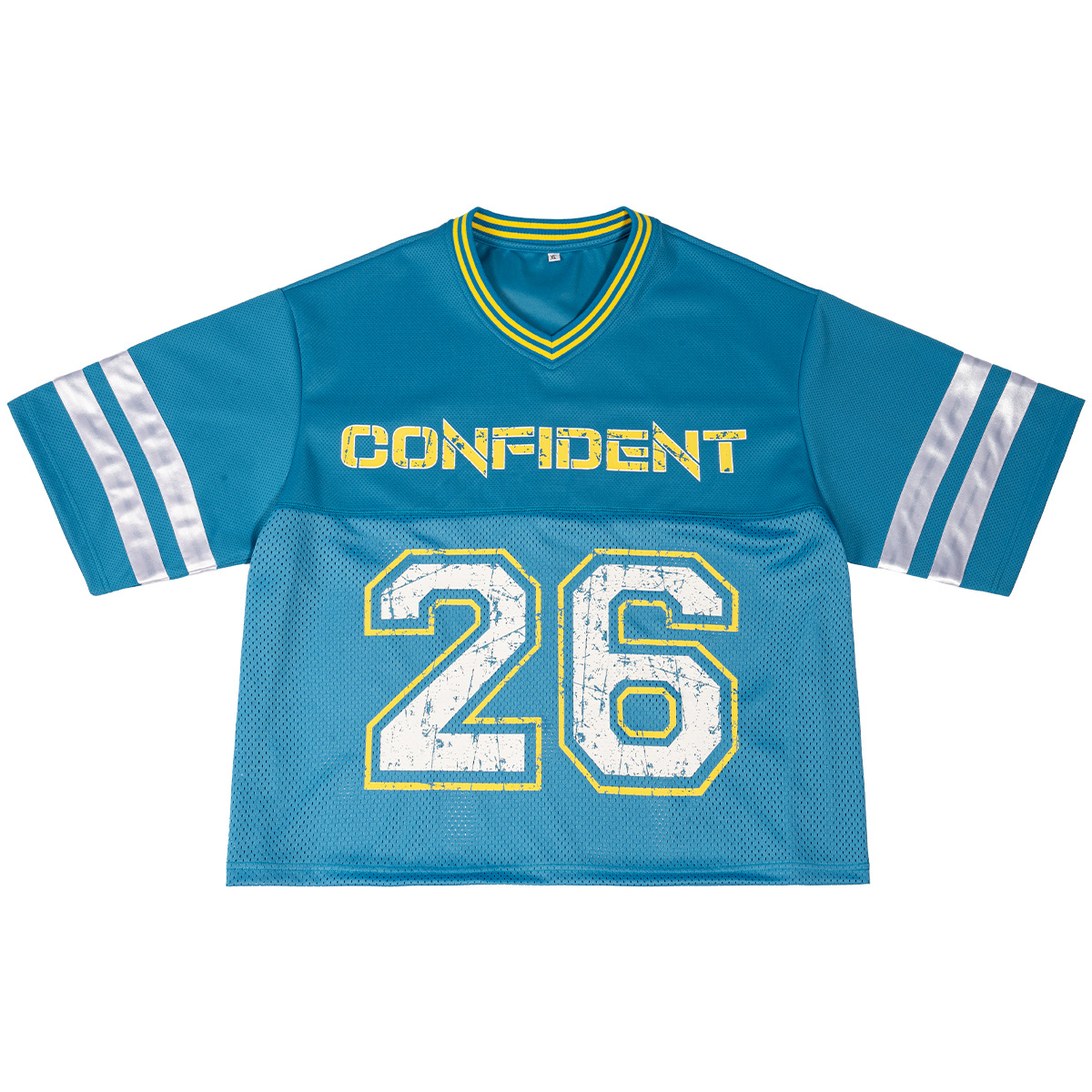 ETAI hombre corto ancho americano retro camiseta de malla camiseta de alta calidad patrón de moda personalizado hombre manga corta