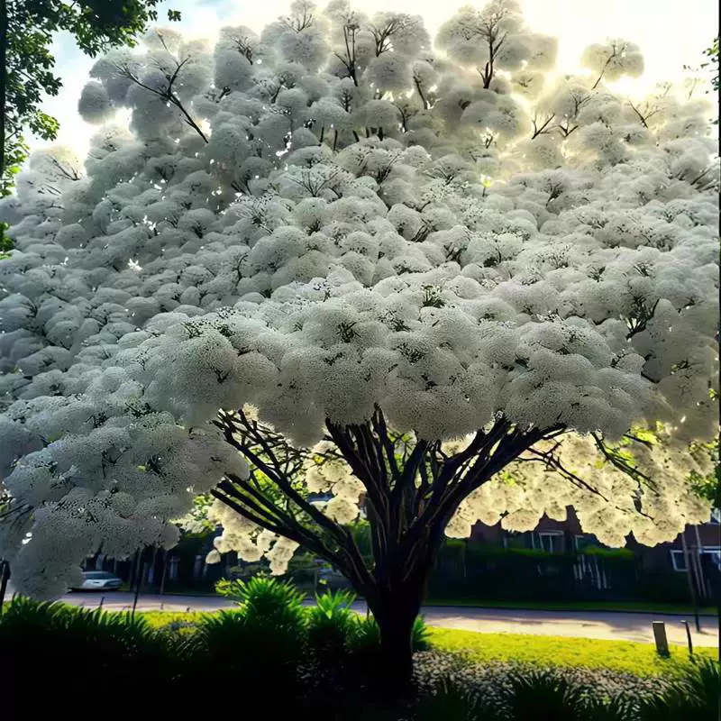 Поколение мечты саженцев с кисточками Апрельская прививка снега, масляный корень османтуса, Южный Север, морозостойкий термостойкий двор