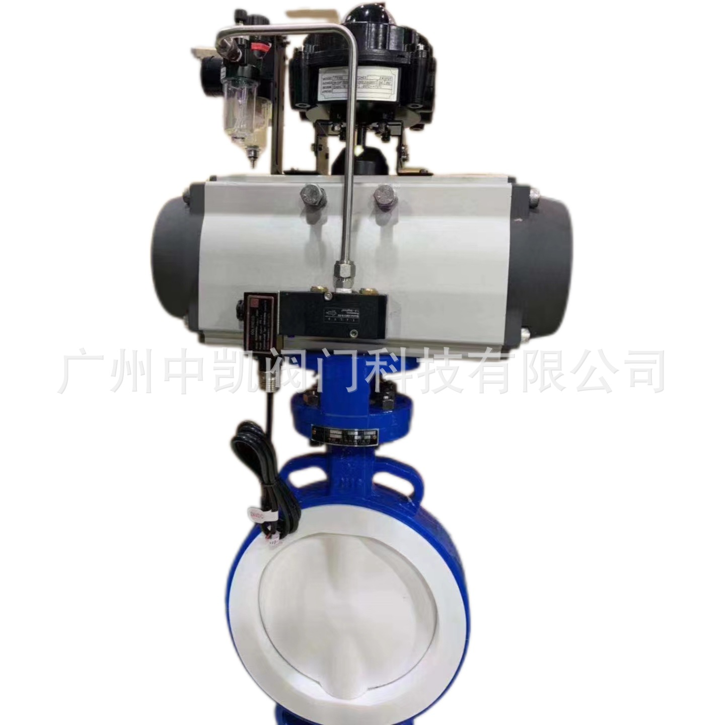 气动耐腐蚀蝶阀/ 气动耐耐酸碱蝶阀/ 钢衬四氟气动蝶阀