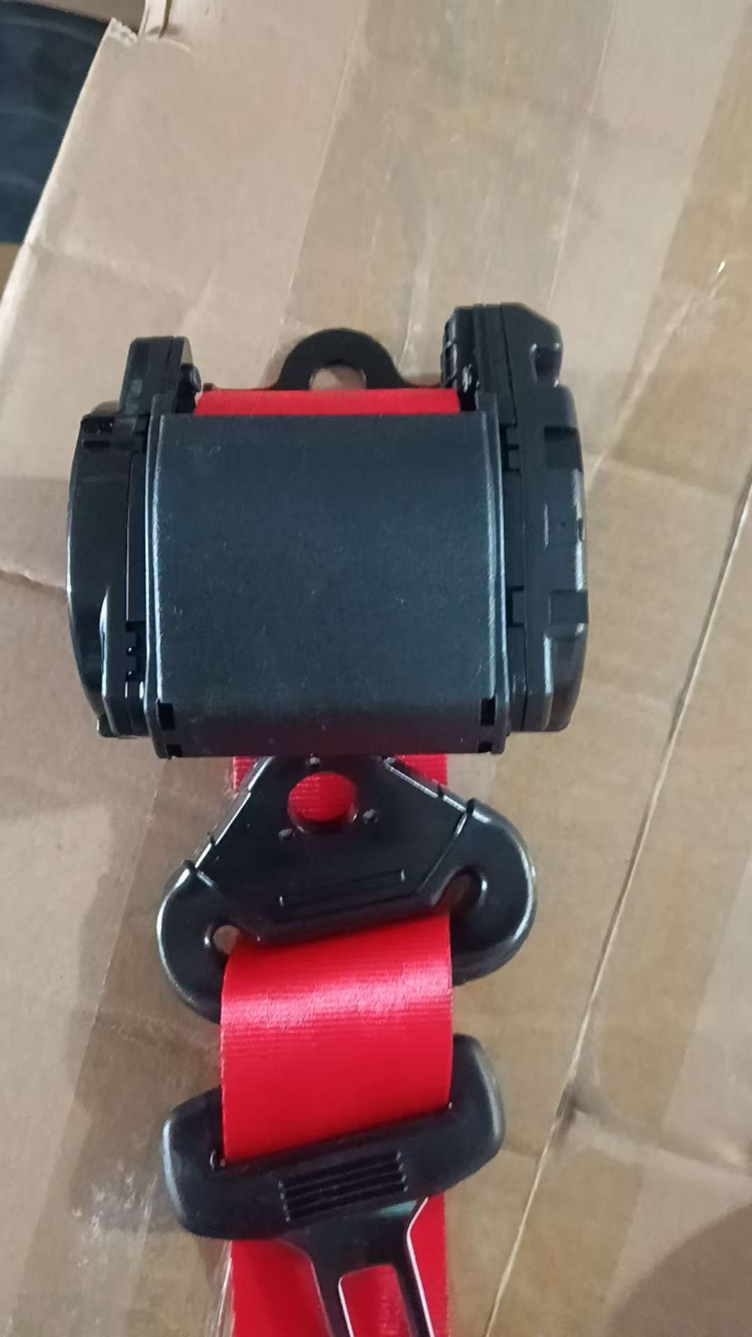 Car Seat Belt for Passenger and Cargo Vehicles, Driver and Passenger Side, Diagonal Shoulder Type, Automatic Retracting Three-Point Emergency Locking Seat Belt