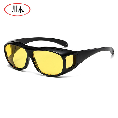 New myopia sunglasses, cross-border outdoor cycling glasses, male porn TV night vision goggles, driving sunglasses