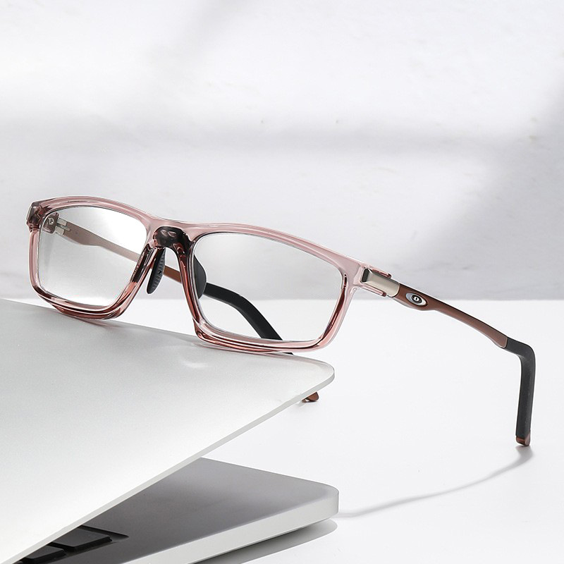 Deportes al aire libre multifocal fotosensible gafas de prescripción de color anti-luz azul para ver cerca y lejos anti-deslizamiento gafas de prescripción