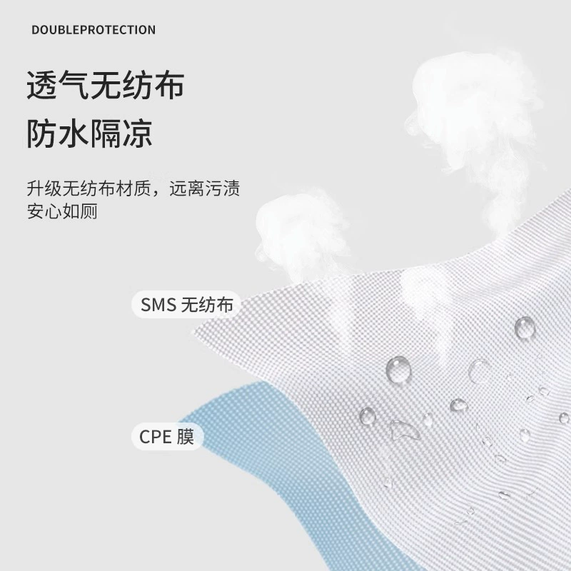 Disposable toilet, waterproof pillow for traveling