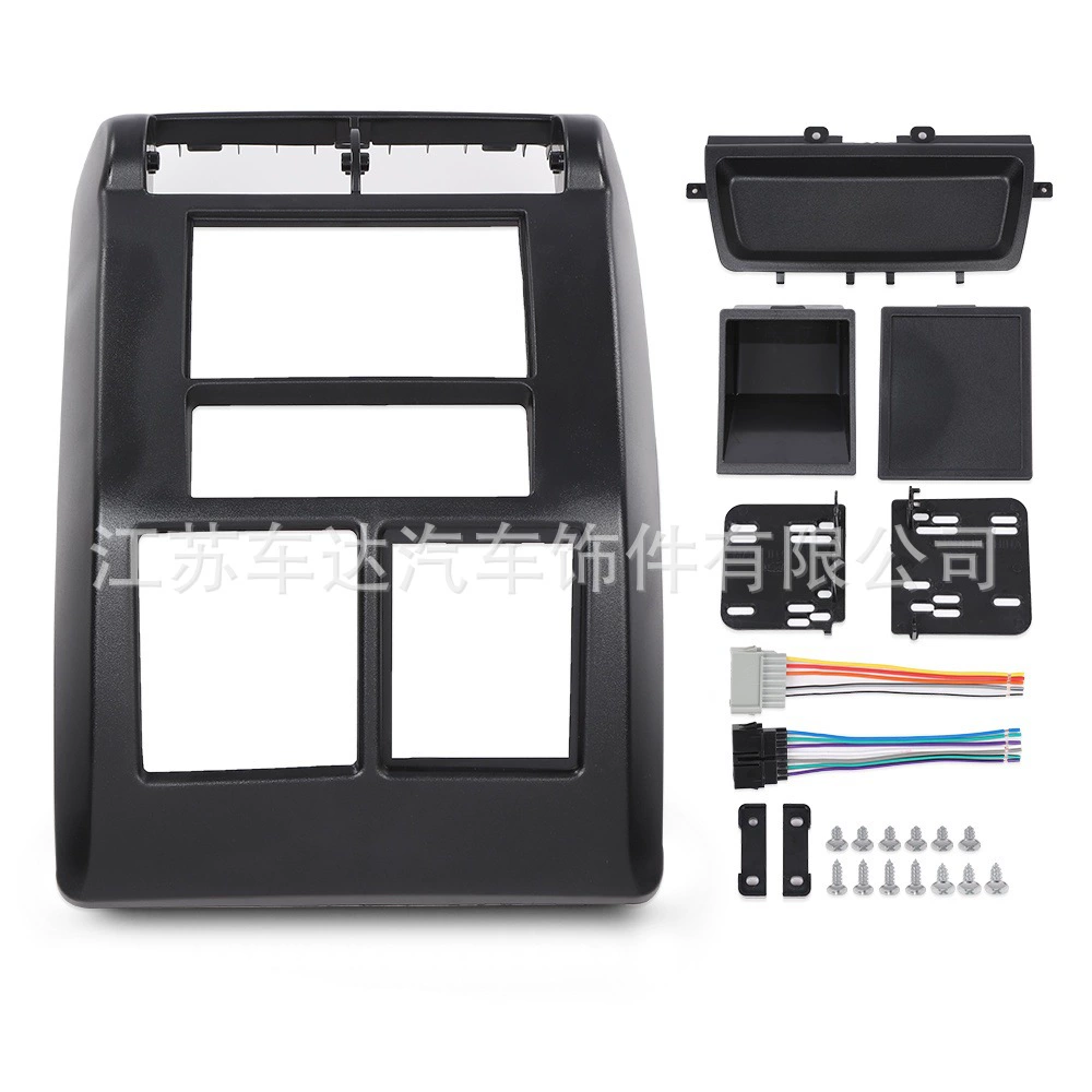 Приборная панель крышка для Jeep 97-02 Wrangler TJ Double Din Stereo Radio