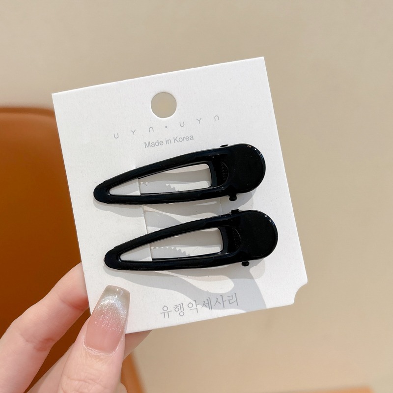 Dopamina para niños de color frange clip tocado 2024 nuevo clip de pelo de pato no daña clip de pelo sin marcas