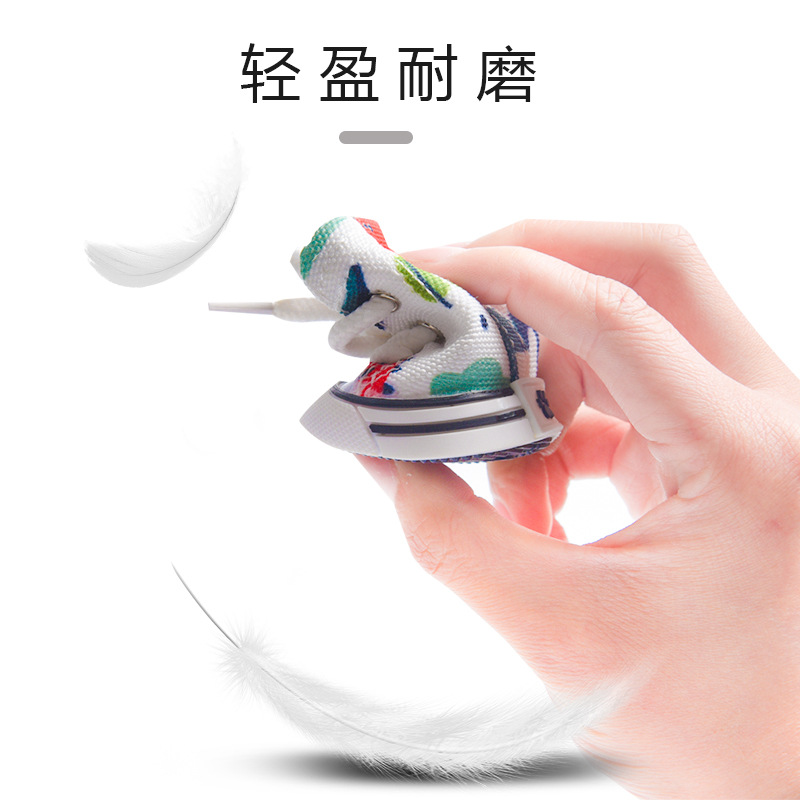 Pet Shoes Dog Shoes Walking Canvas Shoes Small Dogs Amazon Hot Selling New Pet Shoes Factory Direct Sales