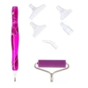 Bag resin pen red+purple roller cylinder