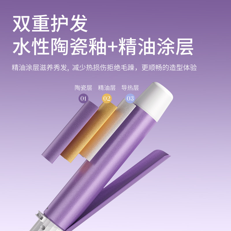 高颜值卷发棒28mm大卷大波浪持久定型负离子卷发棒烫发卷发神器|undefined
