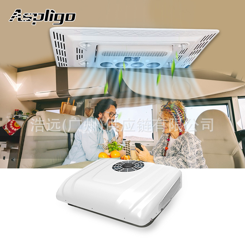 Aspligo Parking Air Conditioner 12V 24V Electric Inverter Truck RV