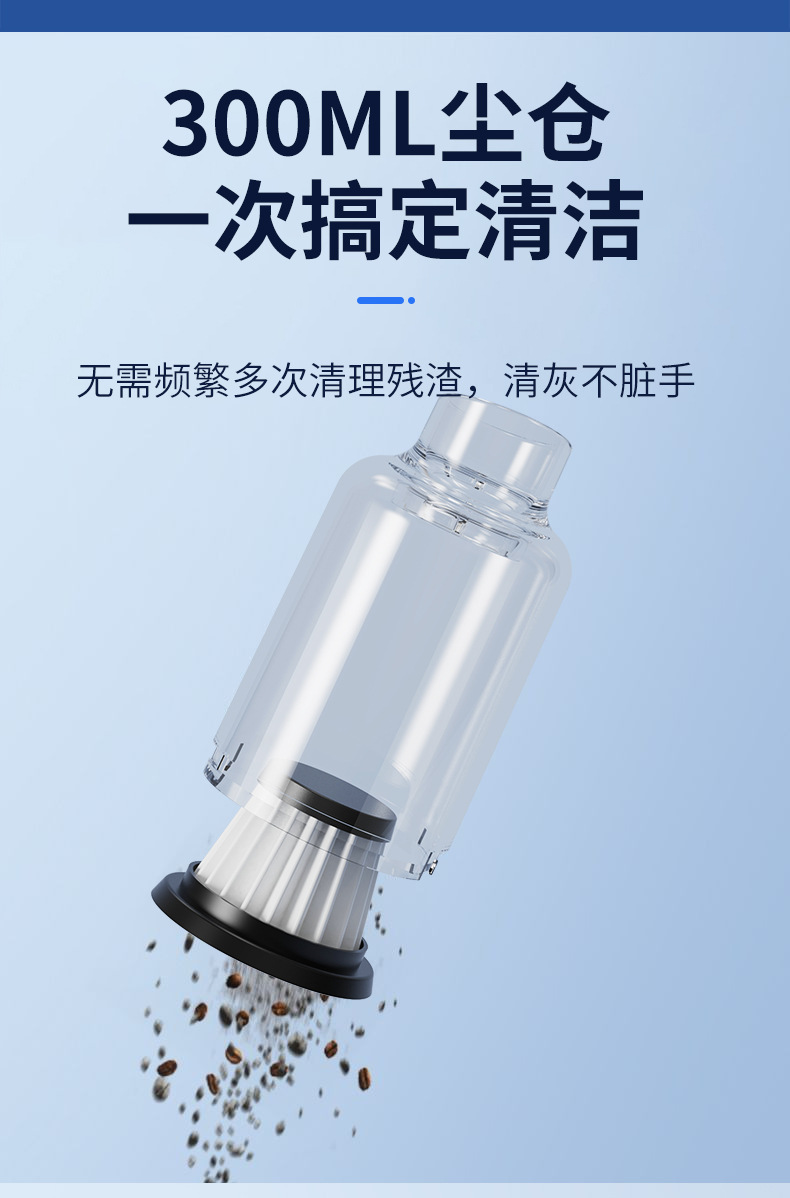Cross-border car vacuum cleaner wireless handheld portable large suction household handheld dust collector small mini dust blower