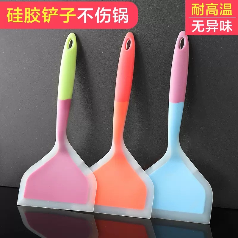 Crêpe en silicone haute température résistant anti-adhésif pan spécial de qualité alimentaire pelle pas mal pot set cuisine ménage cuisine spatule