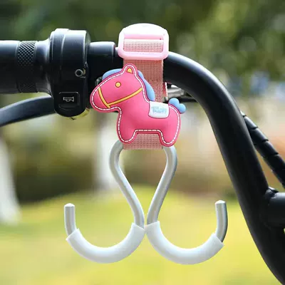 Motorcycles, Bicycles, and — Other Electric Vehicle Accessories - pink-woven-ribbon-aluminum-double-hook-short-style-get-rich-quick