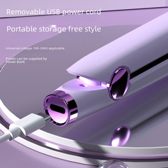 USB Straight hair clips接口捲髮棒迷你夾板便攜式直髮捲發兩用