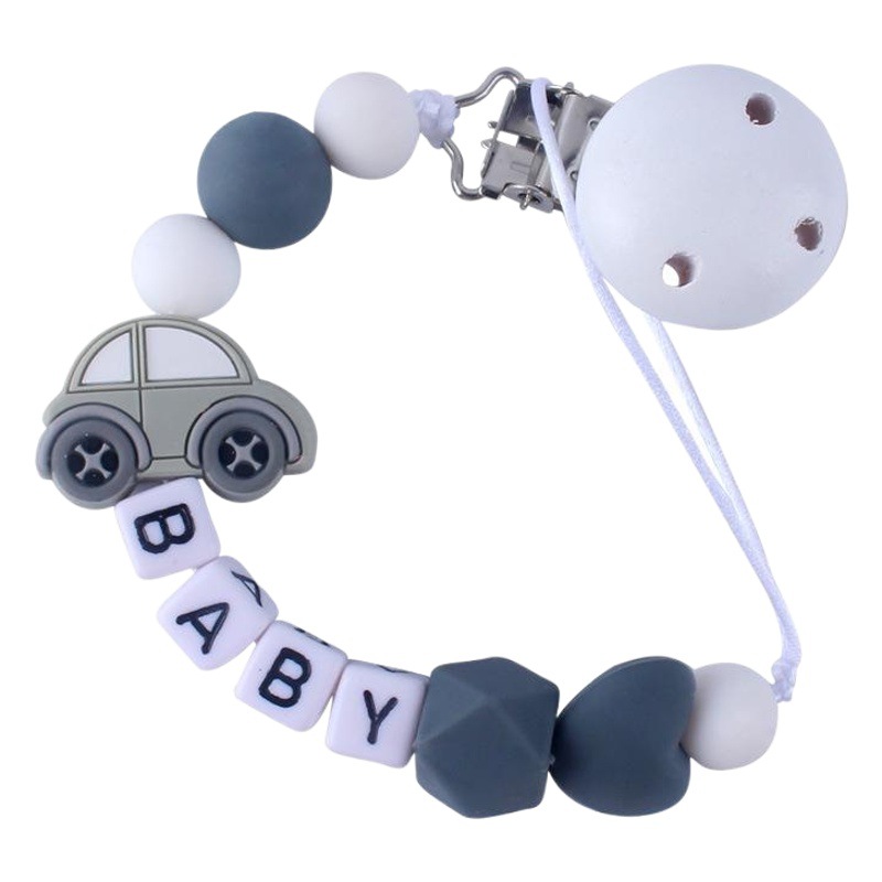 AliExpress chupete cadena bebé chupete de silicona clip de Amazon de comercio exterior suministros para bebés cadena anti-caída Nuevo